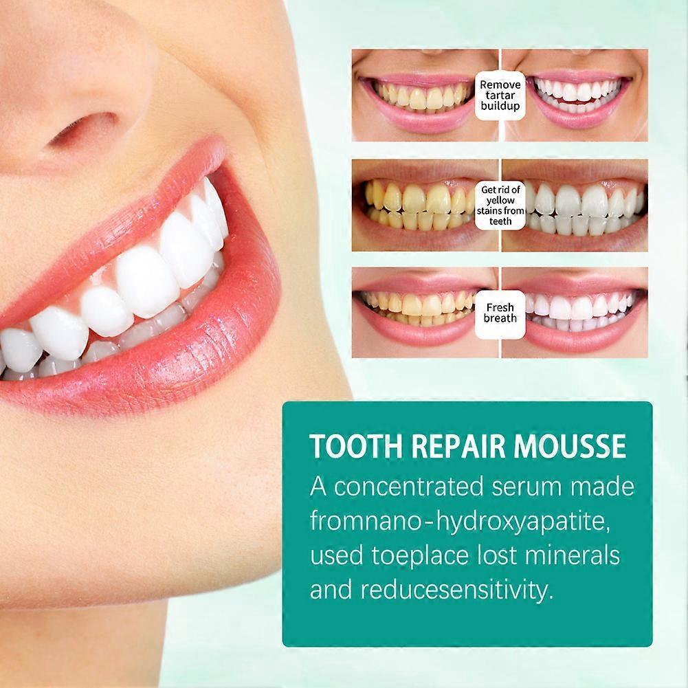 Teeth Cleansing Mousse Removing Plaque Stains Breath Freshen Dental Gingival Repair Caries Oral Hygiene Foam Brighten Toothpaste