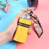 Luxury Vintage Red Mini Coin Purse & Lipstick Keychain Bag
