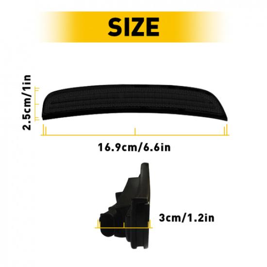 LED Seitenmarkierungsleuchten Stoßstangenleuchten Gelb Vorne Für 2015-22 Dodge Charger