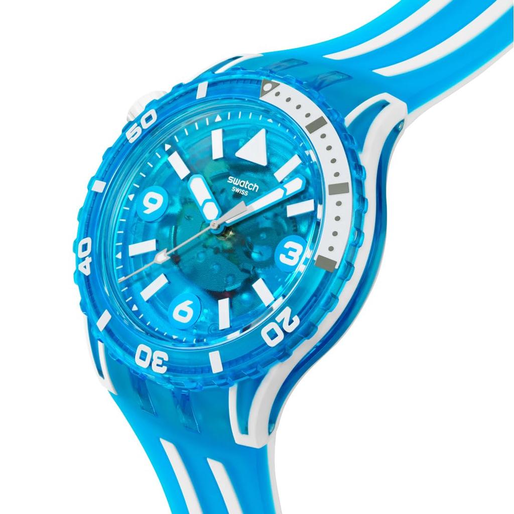 Swatch BLUE FIRE SSCU09S100 Blue Men's Watch,