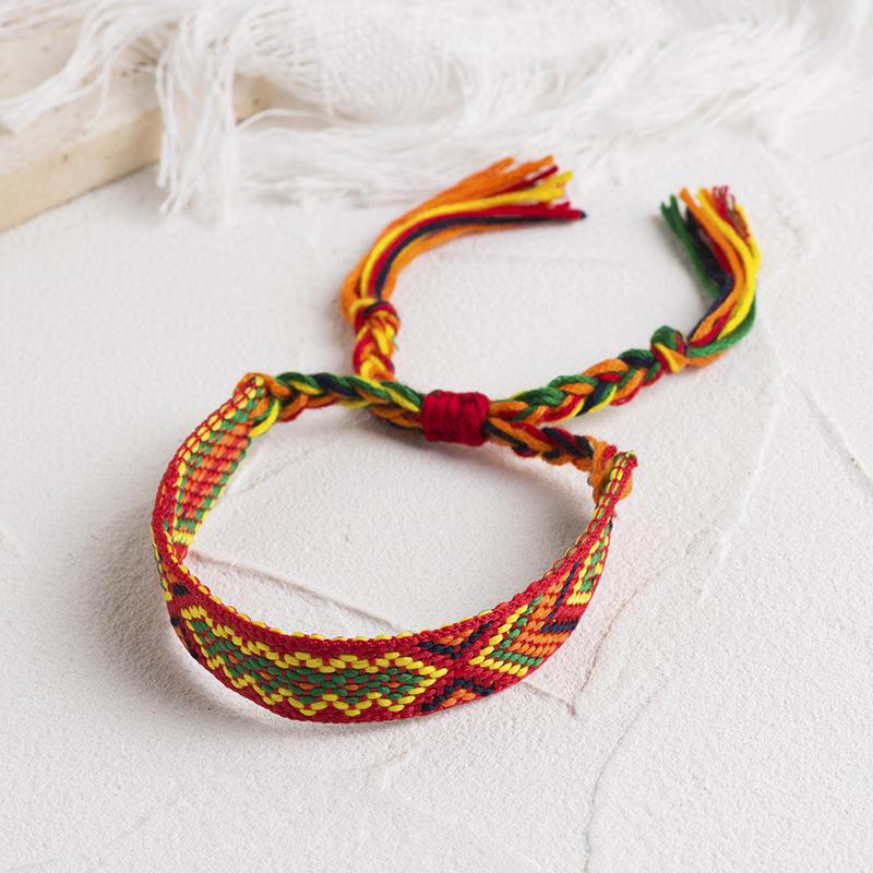 Bohemian Ethnic Tassel Friendship Bracelet