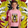 DBZ Goku SSJ4 Anime Print Cotton T Shirt for Kids Boys Girls Casual Summer Short Sleeve
