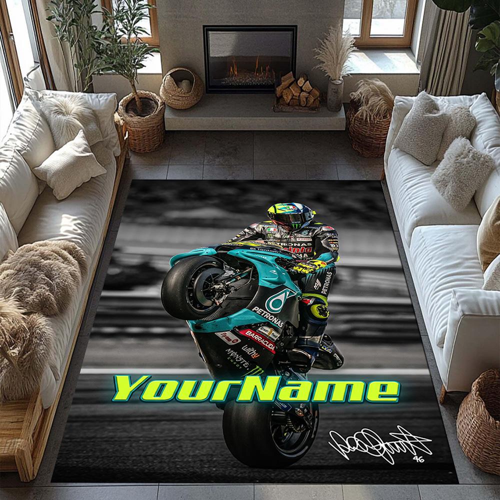 Doctor46 Customized Name Area Rug Suitable For Kitchen Living Rooms Bedrooms Balcony Antislip Carpet Decorate Offices Perfect Gift For Friends Family