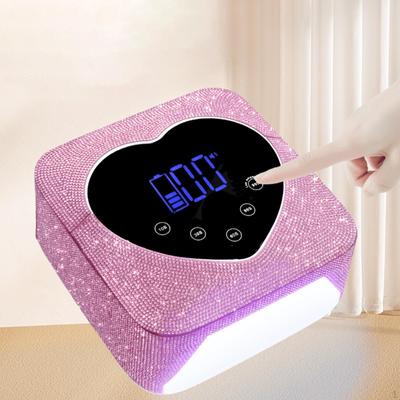 Nail Arm Rest with LED Lamp Manicure Tool for Technician Salon