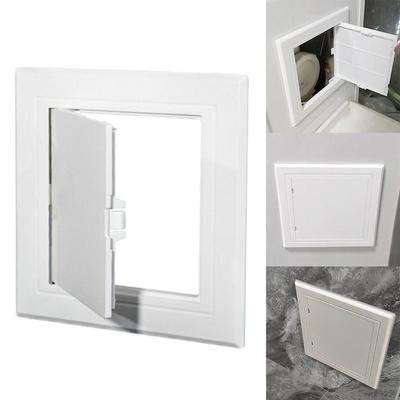 Inspection Port White Access Panel Door Plastic Removable Opening Flap Cover Plate ABS Access Hatch Cover Doors Wall Ceiling