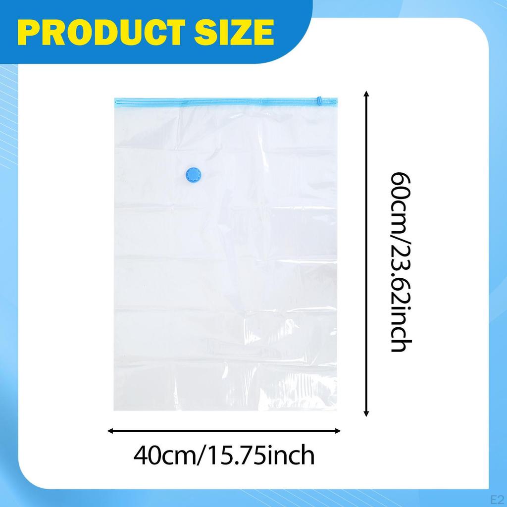 Vacuum Seal Bag Gifts High Performance Lightweight Portable Sturdy Space Save for Comforters