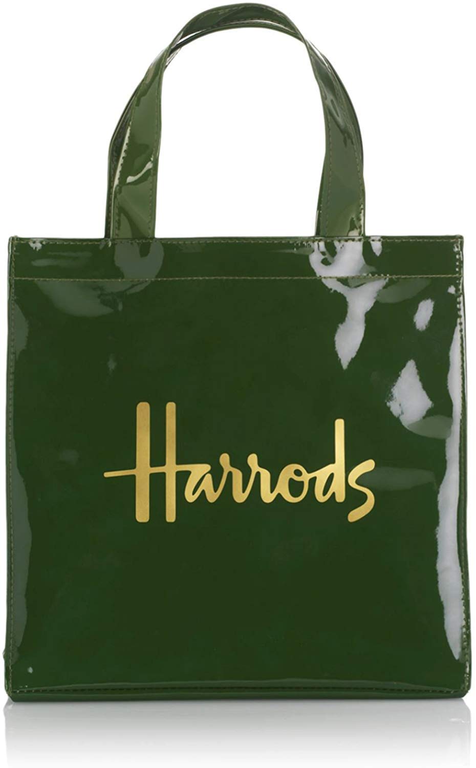 

Сумка-тоут Harrods з ПВХ, сумка-шопер Harrods Signature, зелена, з підкладкою, розмір S (Harrods) [елемент] зелений