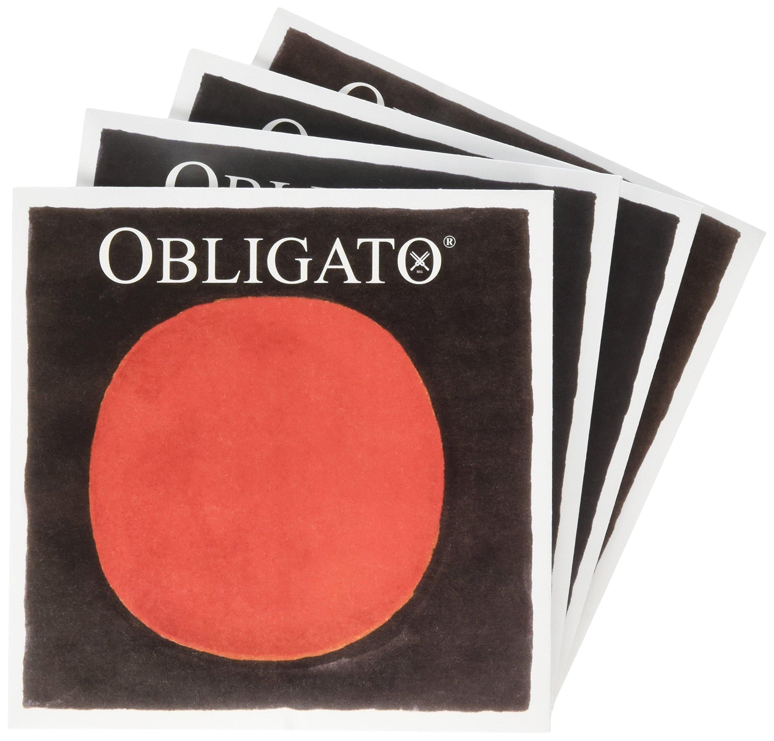 

Violin string obbligato E G string set E Ball (gold), A, D, string