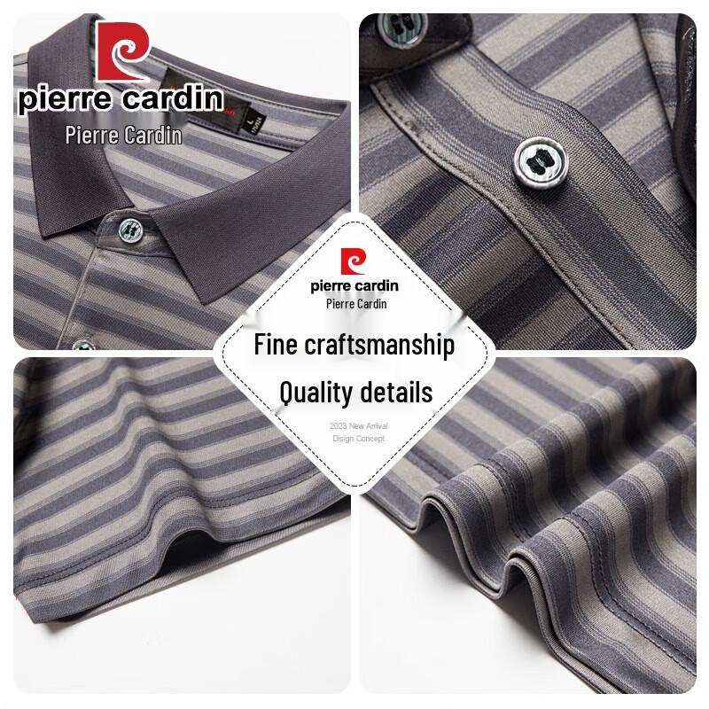 Pierre Cardin Men's Silk Blend Polo T-Shirt