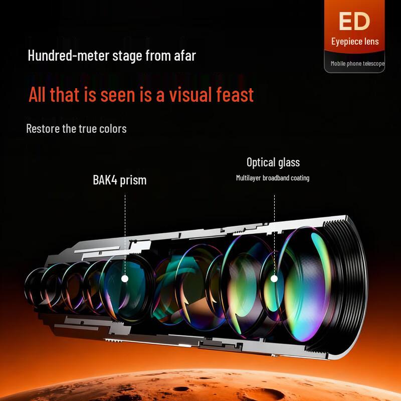 Smartphone Telephoto Monocular Telescope