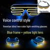 Voice-Controlled LED Trendy Light-Up Shutter Glasses for Festivals