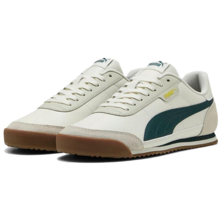 Puma TURINO White Green Unisex Casual Shoes 397646-13
