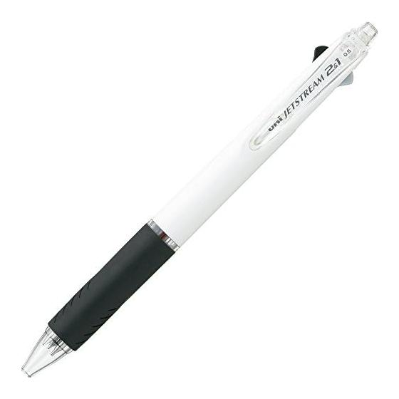 Mitsubishi Pencil Multi-Function Pen Jet Stream 2&1 0.5 White Easy to Write MSXE3500051P1