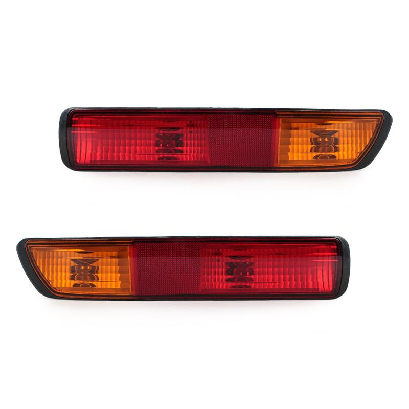 For Mitsubishi Pajero Montero V73 V75 V77 2001 2002 2003 Car Rear Bumper Brake Light Tail Turn Signal Reflector Lamp With