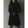 Western Style Women's Faux Suede Waist-Cinched Coat, Comfortable Casual Fashion Outerwear for Women