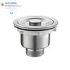 Moderner 110mm Edelstahl Küchenspülen Siphon Geruchsverschluss Sieb Elegante Abflüsse für Effektives Abfallmanagement Hotels