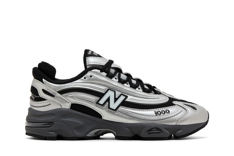 New Balance 1000 Black Silver Metallic
