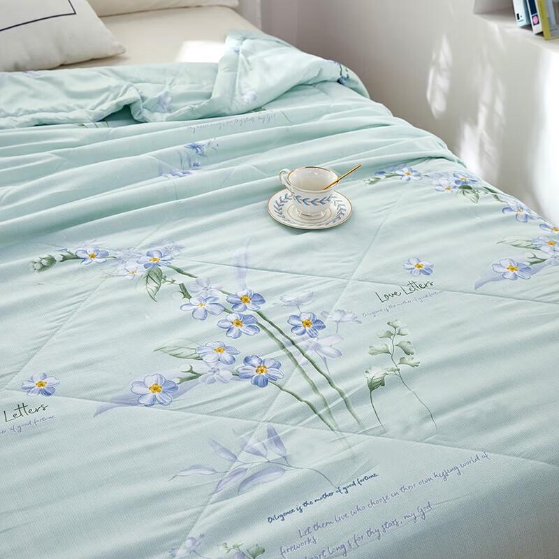 Beigaman Lavender Soybean Summer Quilt