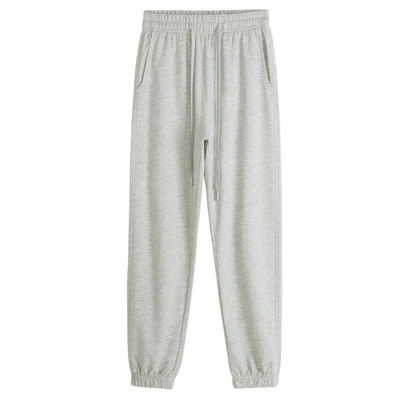Women's Casual Summer Cotton Harem Sweatpants - Loose Fit, Cuffed, Sports Style