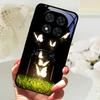 Tempered Glass Case For Poco X7 / X7 Pro Cute Animal Hard PC Glass Phone Cover For Xiaomi Poco X5 X6 Pro Shockproof Bumper Cases