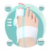 Unisex Hallux Valgus Appliance Relieve Pain Portable Big Bone Toe Bunion Splint Rotatable Adjustable Daily Wear for Foot Care