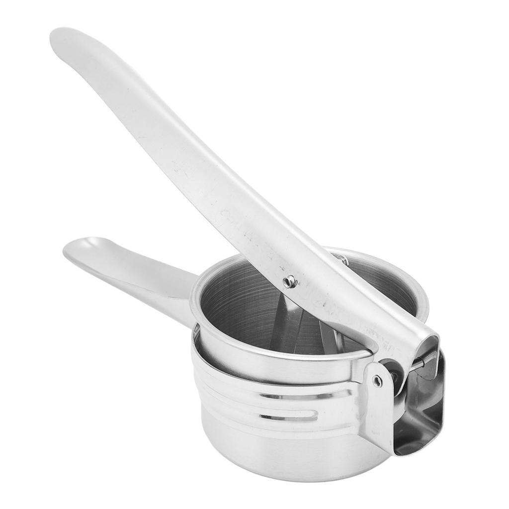 Stainless Steel Potato Ricer and Masher Ricer Stainless Steel Fruit Squeezer Juicer Kitchen Tool for Mashed Potatoes