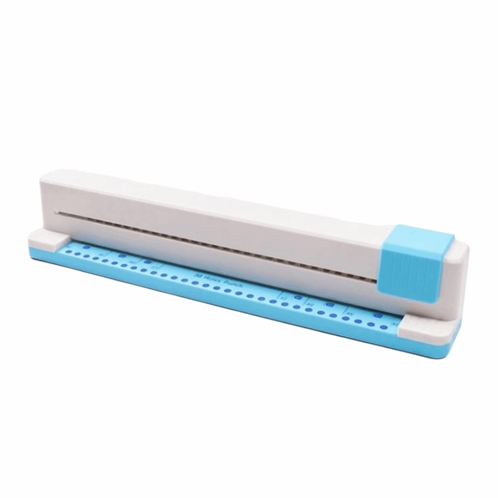 

30 Hole Paper Punching Machine Round Shape A4/B5/B6/B7 Universal A4 Hole Punch Hand Push Heart Punching Manual Hole Punch