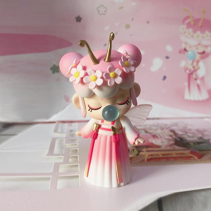 Fox Animal Statue Desktop Fox Fairy Model Statue Decorative Tabletop Ornament Fox Fairy Model For Boys Girls Table Shelf Kid