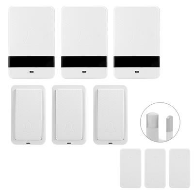 Self Powered Battery Free IP68 28 Chime Wireless Security Doorbell(Model A )