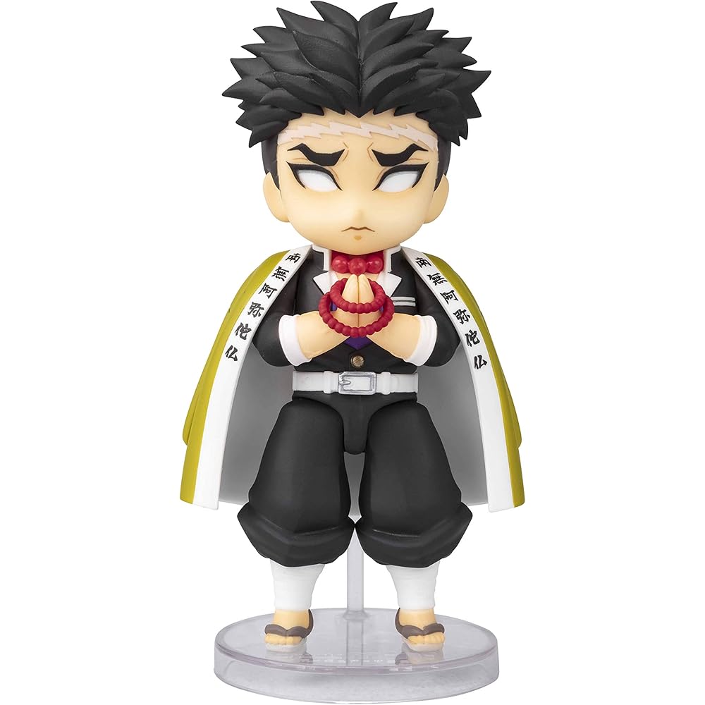 TAMASHII NATIONS Figuarts mini Demon Slayer Gyomei Himejima 100mm PVC ABS Painted Action Figure