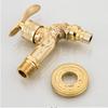 Vintage Bibcock Faucet Bathroom Wall Mount Washing Machine Garden Hose Tap Spout
