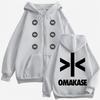 Alvaro Diaz Omakase Zipper Hoodies Men Women Harajuku Hip Hop Jacket Sweatshirt High Quality Casual Zip Up Hoodie Coat