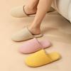 Baotou Silent Cotton Slippers Four Seasons Indoor Home Simple Floor Premium Slippers