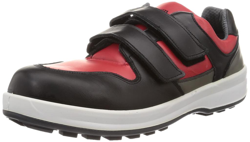 Work Shoes 7517 cm 3E [Simon] Men's Red/Black 26.0