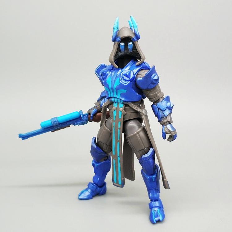 3.75 Inch Action Figures Set - Werewolf Ninja Special Forces Crossover Poseable Troops Model Collection For Toys Hobbies