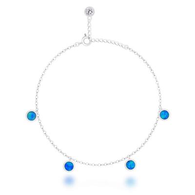 MILTON STELLE Silver Anklet MSJ-SA180127WGBQ