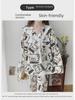 Women's Plus Size Cute Sweet Princess Pajamas - Long-Sleeved Trousers for Spring & Autumn 2024