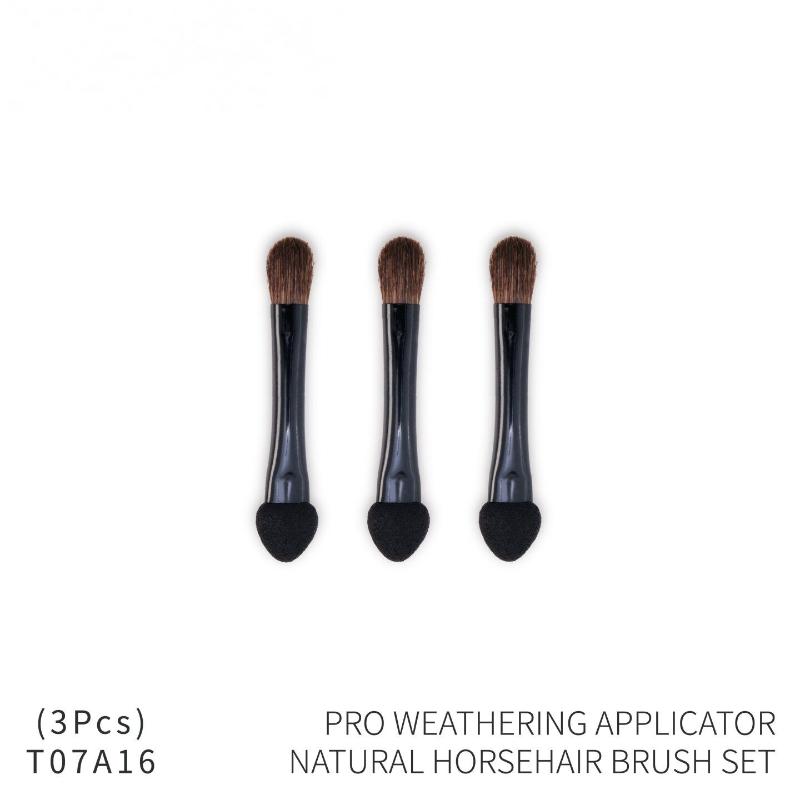 1 Набор 6-цветная комбинация Weathering Master Для фигурок военных моделей Эффекты старения Базовый набор тонов С кистью-губкой black