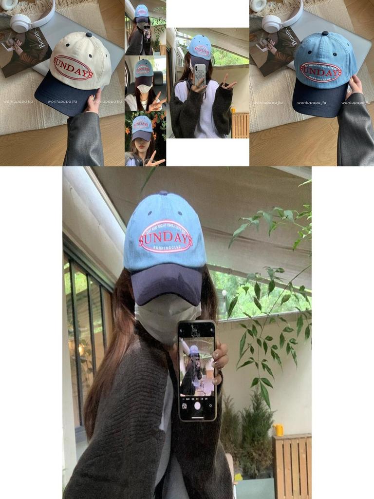 Trendy Cotton Baseball Cap For Women Fashionable Adjustable Beanie Hat 2022