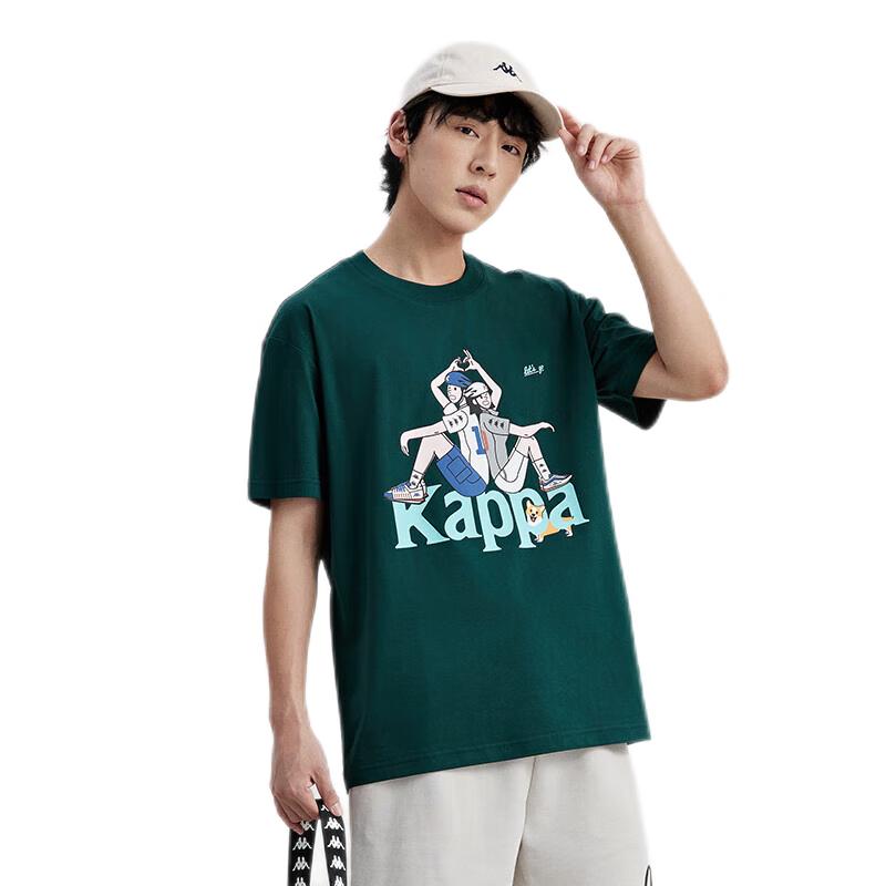 Kappa Unisex Solorna Cycling Graphic Short Sleeve T-Shirt