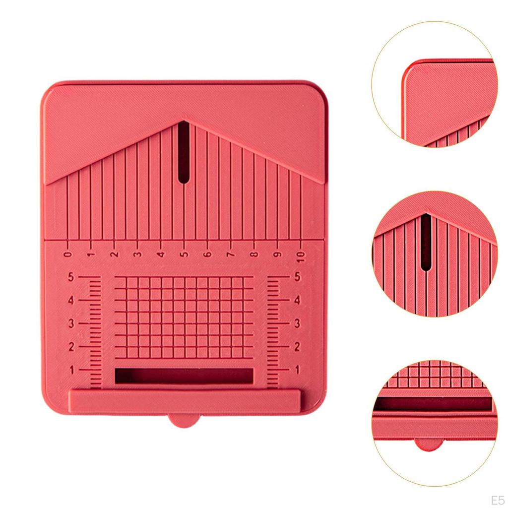 Clay Earring Drill Guide Tool,Lightweight,with Dust Collector Box for Jewelry Earrings