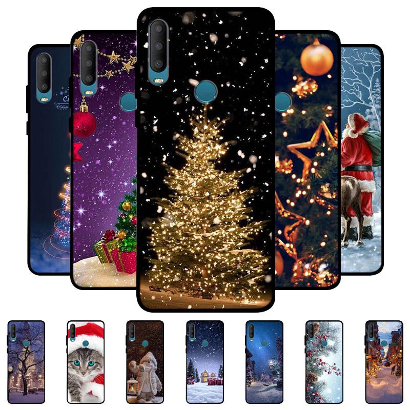 Christmas Painted Phone Case For Alcatel 1S 1se 1b 1a 2020 2021 2022 3x 2019 3X(2020) 1(2019) 1(2020) Soft Silicone TPU Cover