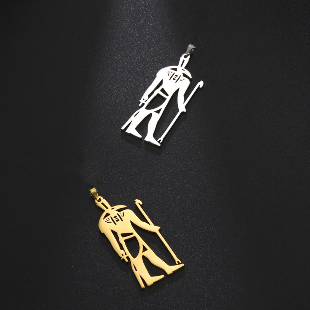 Dawapara Egyptská Astrologie Bůh Hórus Anubis Přívěsek DIY Příslušenství Amulet Odvahy Vůle Šperky z Nerezové Oceli