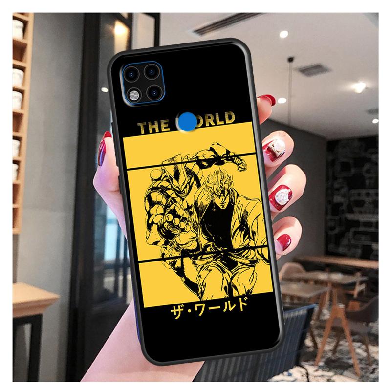 

Джотаро Куджо и Дио Джоджо аниме для Xiaomi Redmi Note 11 Pro чехол для телефона Redmi 9T 9A 9C 9S 10S Note 9 10 Pro задняя крышка Redmi 9