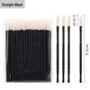 Compact Disposable Spiral Lip Brush - Portable Mini Cotton Swab for Lipstick & Gloss Application