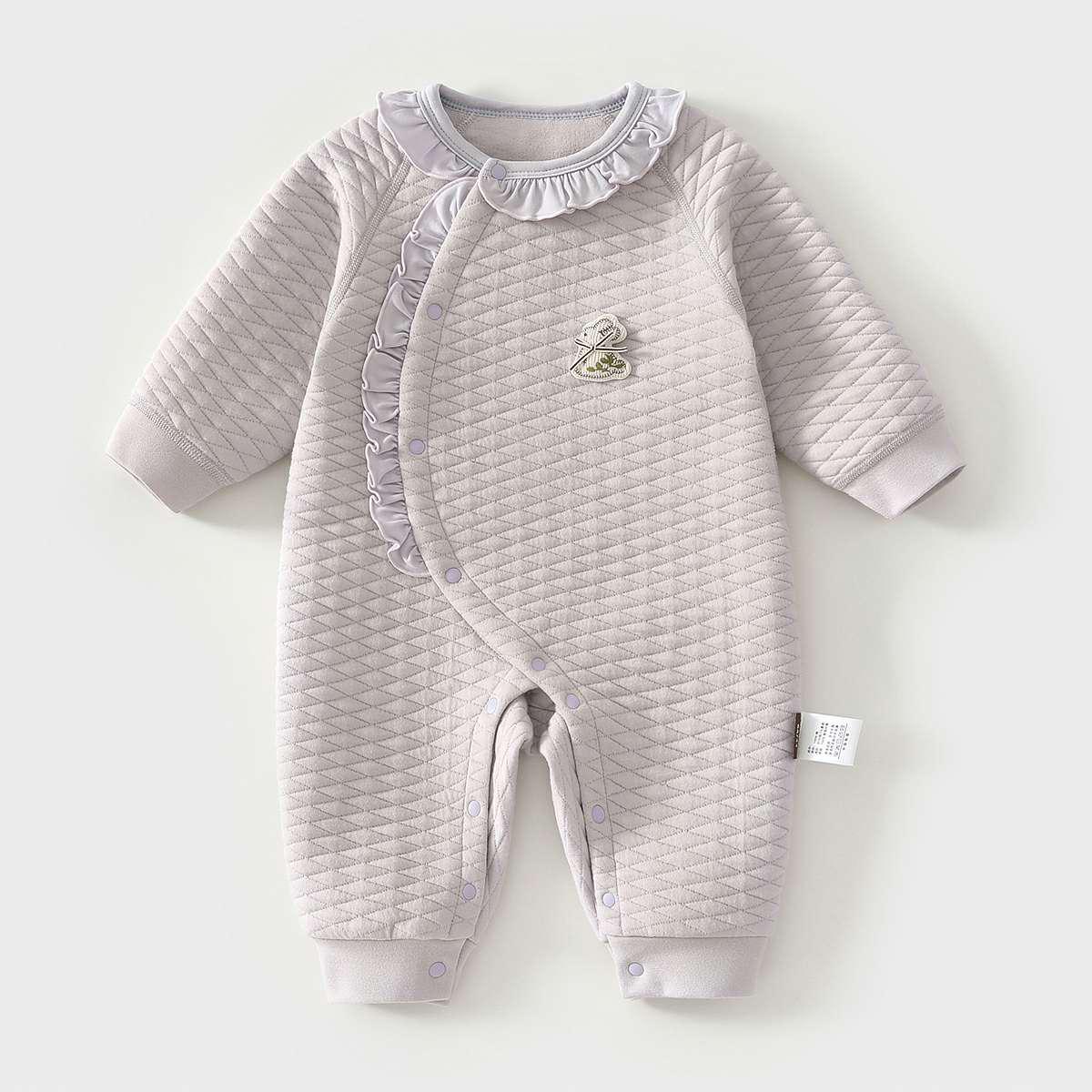 

Tagless Spring Cotton Baby Bodysuit - Warm, Soft Crawling Outfit for Newborns 66: For 3-6 months, 13-15 lbs
