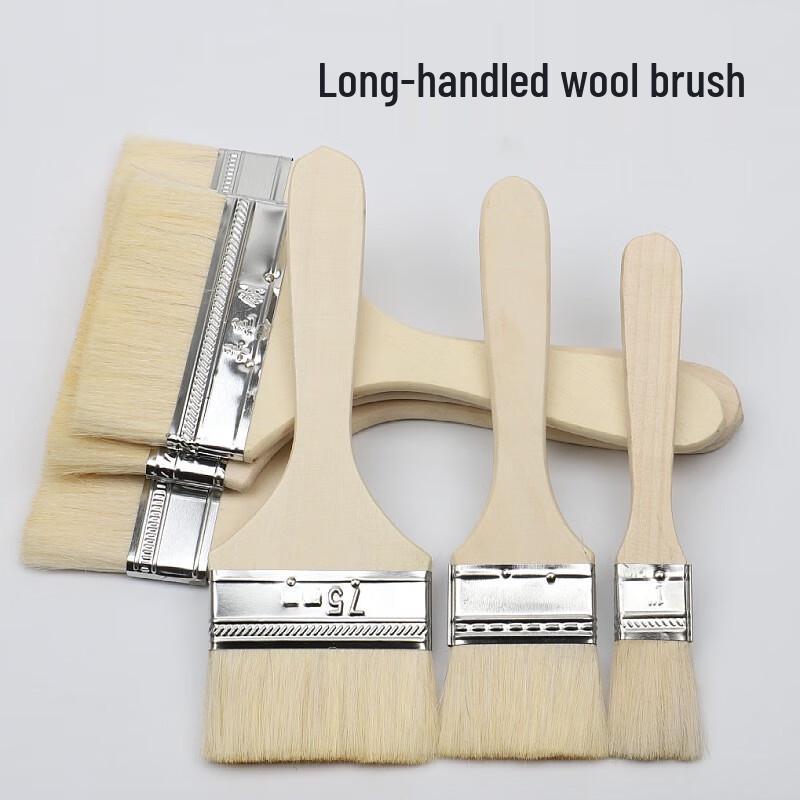 Long Handle Wool Paint Brush