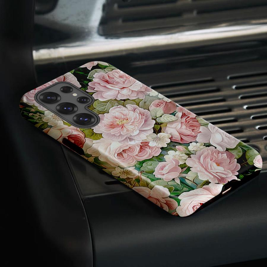 Phone Case for Samsung Galaxy S25 A56 S20 FE A16 S23Ultra A36 S24 Ultra A26 S23 S25Ultra Soft Cover Capa Fashionable Flowers