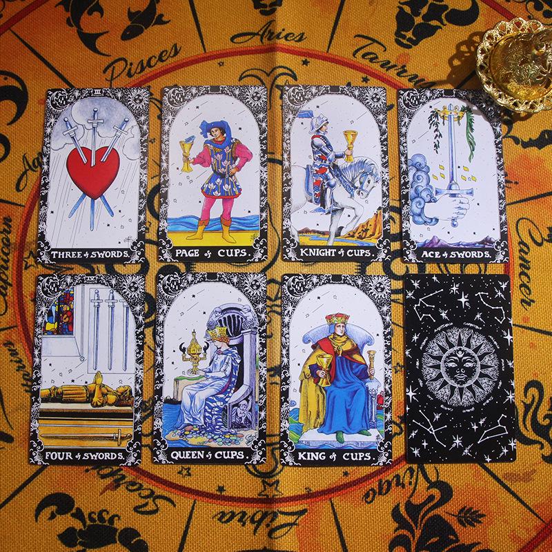 Cartoon Iron Box Tarot Cards Game: Special Edition