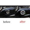 ABS Chrome Car Front Fog Light Lamp Frame Trim 2PCS Fit For BMW X5 F15 2014-2018